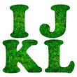 Green grass font
