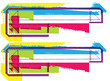 Colorful Grunge symbol