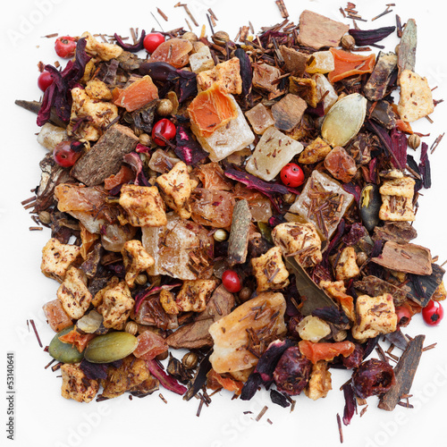 Photo: Christmas tea with dried fuit and spice Christmas tea with dried fuit and spice