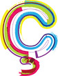 Colorful Grunge symbol
