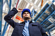 Engineer in a factory