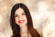 Smiling woman portrait