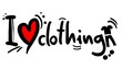 Love clothing