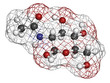 N-Acetylglucosamine (NAG) food supplement molecule.