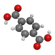 Illustration: Terephthalic acid, polyester (PET, polyethylene terephthalate) p Terephthalic acid, polyester (PET, polyethylene terephthalate) p