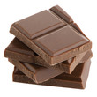 Closeup detail of chocolate parts