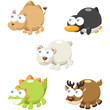 cute animal set