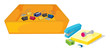 Vector: Different school and office supplies Different school and office supplies