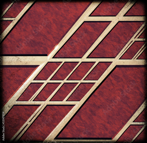 Illustration: fond - graphique rouge fond - graphique rouge