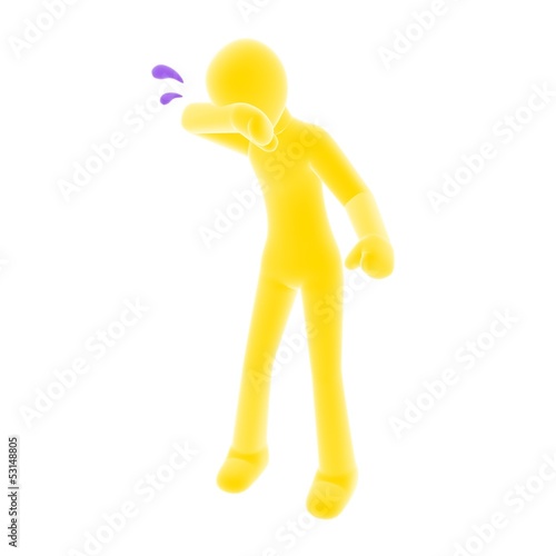 Illustration: cry yellow cry yellow