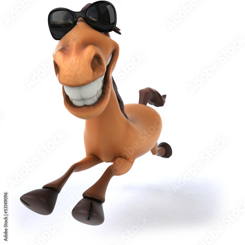 Illustration: Fun horse Fun horse