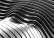 Abstract metal curve stripe metal background