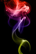 Photo: Multicolored smoke Multicolored smoke