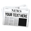 Newspaper with picture