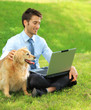Foto: Businessman's best friend Businessman's best friend