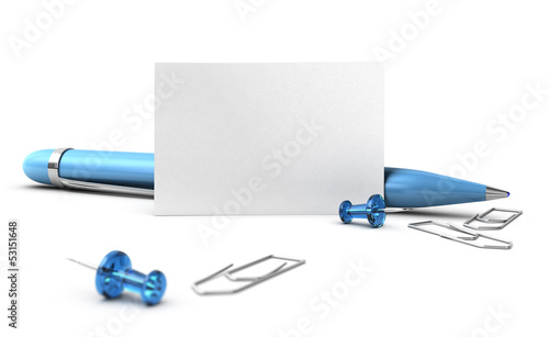 Illustration: Business Communication Card Business Communication Card