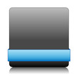 Vector: BLANK vector button (blue icon symbol template web internet) BLANK vector button (blue icon symbol template web internet)