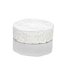 Brie Cheese cutout on white background