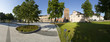 Rathausplatz in Prenzlau als Panoramafoto