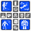 diving squared icons