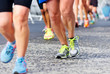 Photo: people running marathon people running marathon