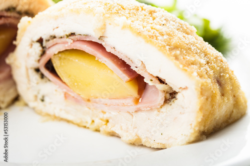 Photo: Cordon bleu - chicken cutlet Cordon bleu - chicken cutlet