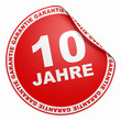3D Aufkleber - 10 Jahre Garantie