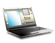Onlinebanking mit Laptop