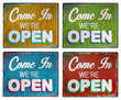 Foto: "We're open" sign "We're open" sign