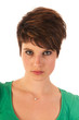 Portrait pretty young woman