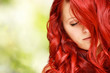 Mädchen mit roten Haaren