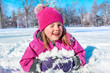 Child in winter clothes