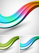 Vector: wavy design elements, business concept cover wavy design elements, business concept cover