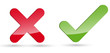 Keuz Haken Icons