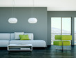 Illustration: Wohndesign - modernes Sofa Wohndesign - modernes Sofa