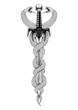 fantasy sword and serpents