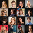 Photo: Collection of portraits Collection of portraits