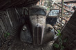 abandoned old car