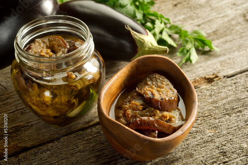 Photo: grilled eggplants preserved grilled eggplants preserved