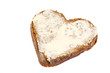 Photo: Butterbrot in Herzform Butterbrot in Herzform