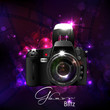 Camera in Glamour Background