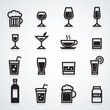 drink icons set