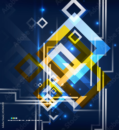 Vector: Modern abstract geometrical design Modern abstract geometrical design
