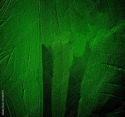 Illustration: painting in green tones, background, illustration painting in green tones, background, illustration