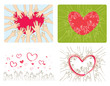 Hands reaching the heart