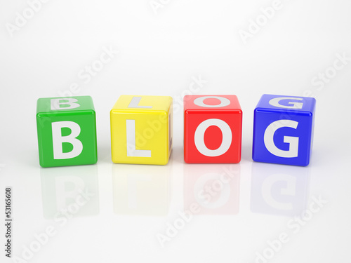 Illustration: Blog out of Letter Dices Blog out of Letter Dices