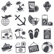 Vector: Summer vacations Summer vacations