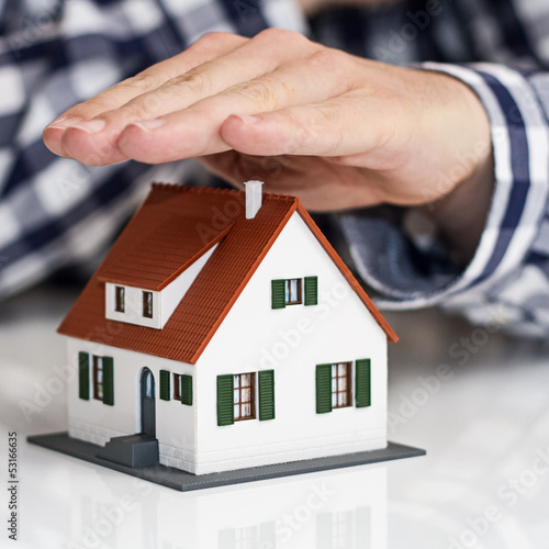Photo: Hand over mini house Hand over mini house