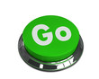 3d button go green