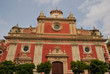Facade of the Church of the Savior, Seville, Andalusia, Spain